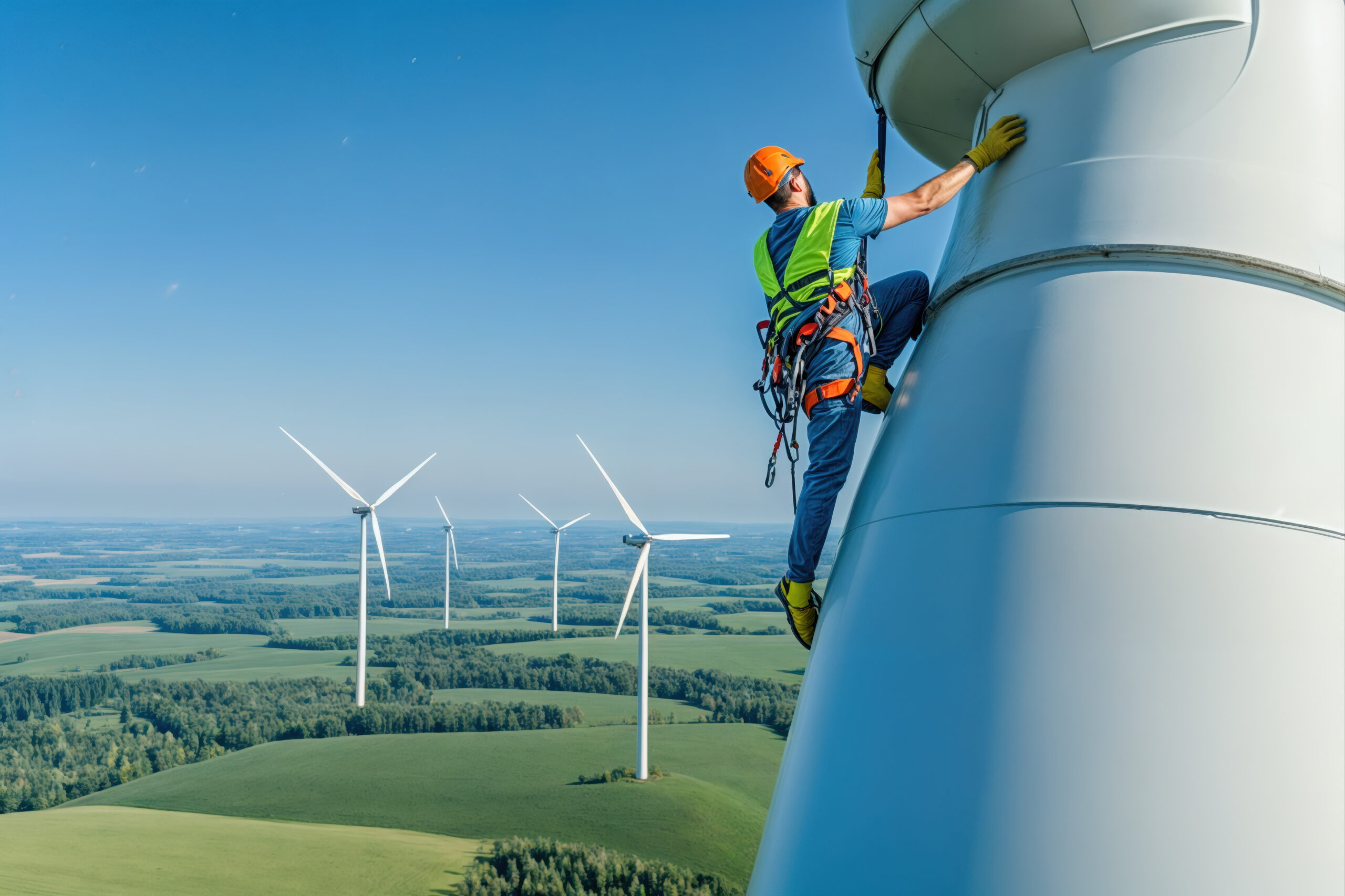 Fremtidens vindenergi: Automatisering af vingeinstallation med turner gear